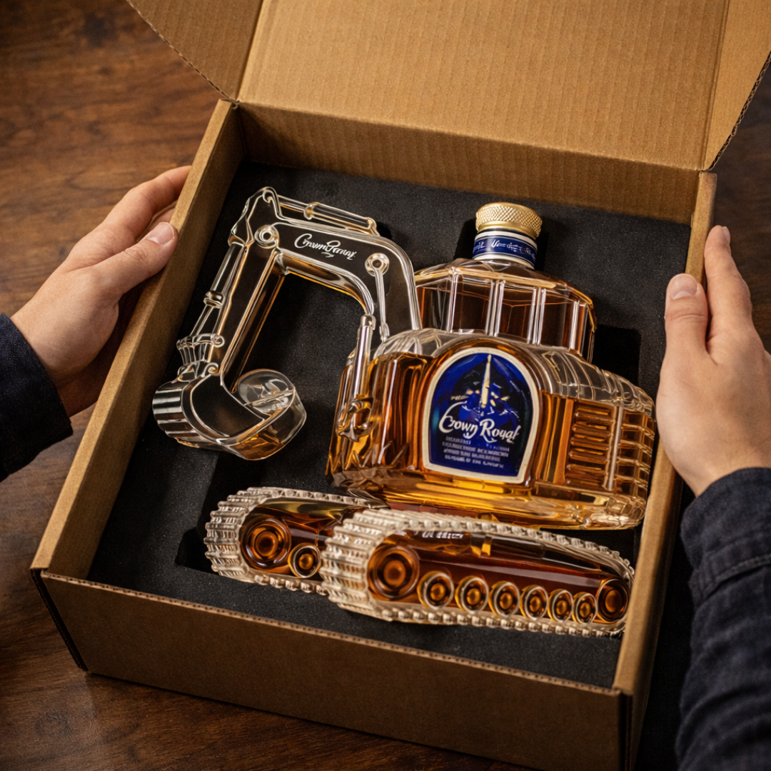 Whisky Decanter – Excavator