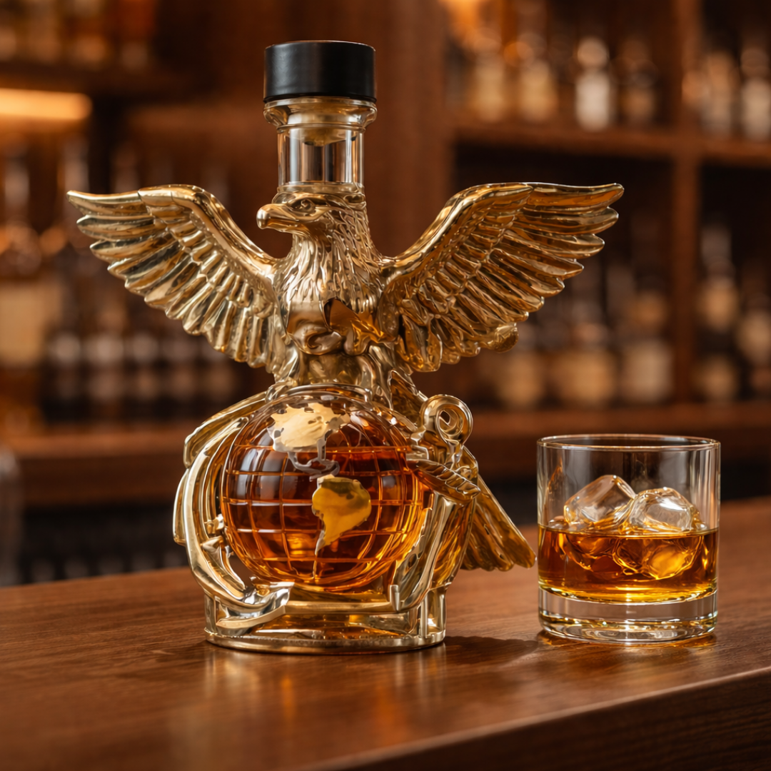 Whisky Decanter – Heraldic Eagle