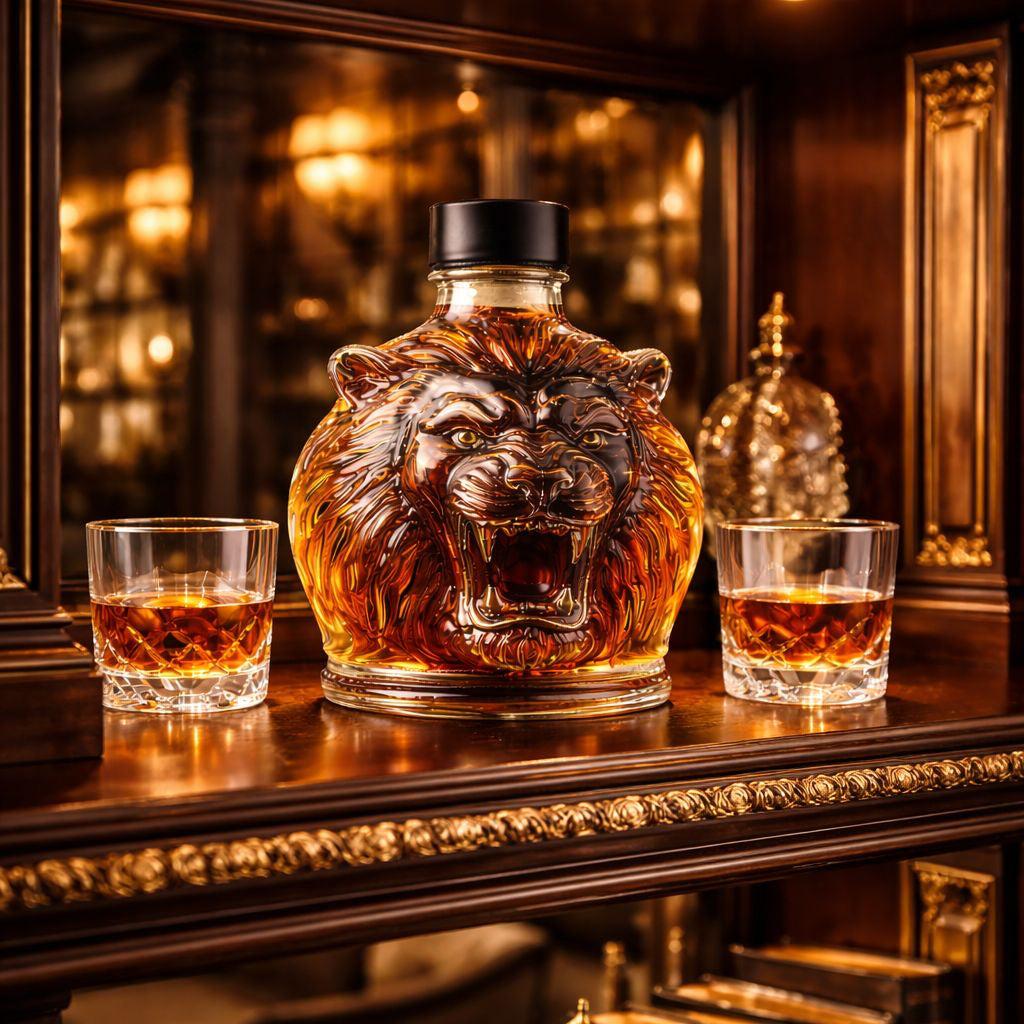 Whisky Decanter – Lion
