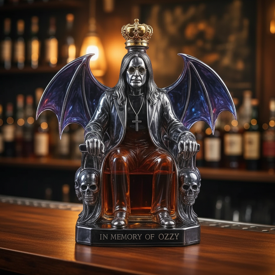 Whisky Decanter – Rock Legend on the Throne