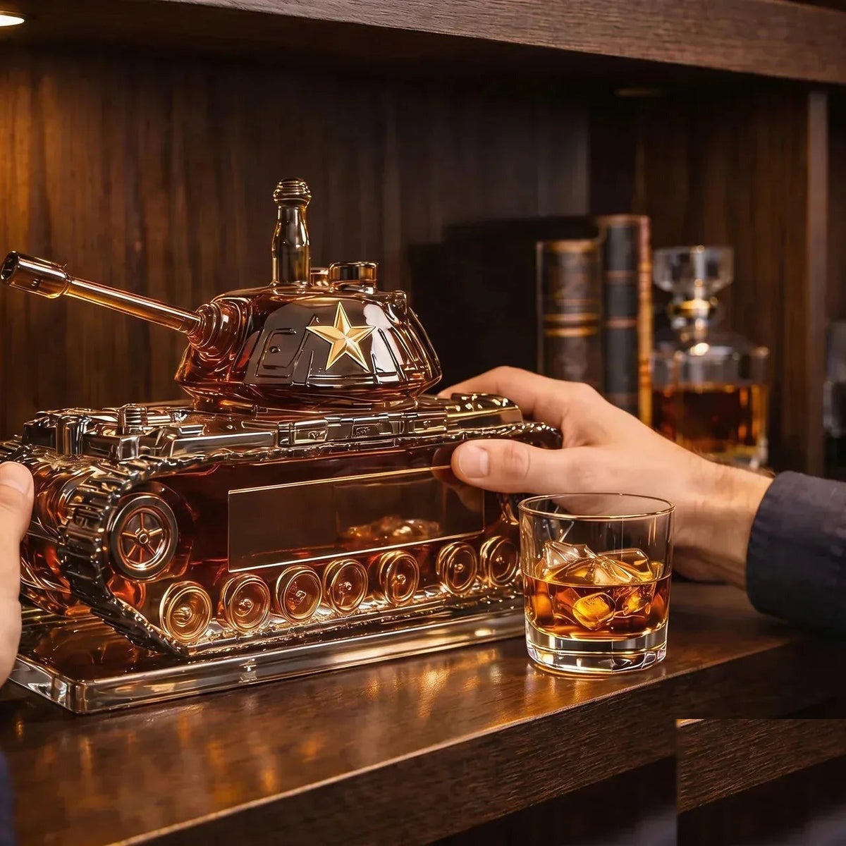 Whisky Decanter – Tank