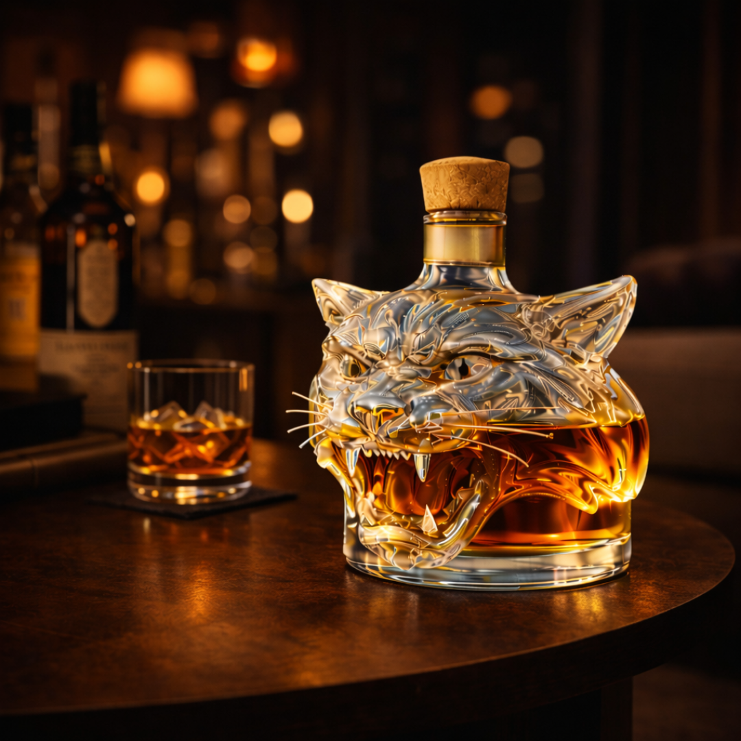 Whisky Decanter – Tiger