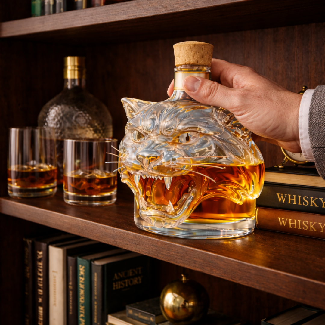 Whisky Decanter – Tiger