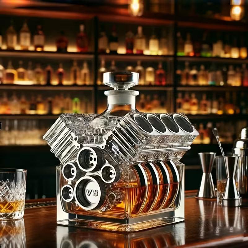 Whisky Decanter – V8 Engine