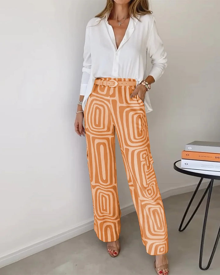 Lysa - Comfortable and Elegant Ensemble (FREE Belt)