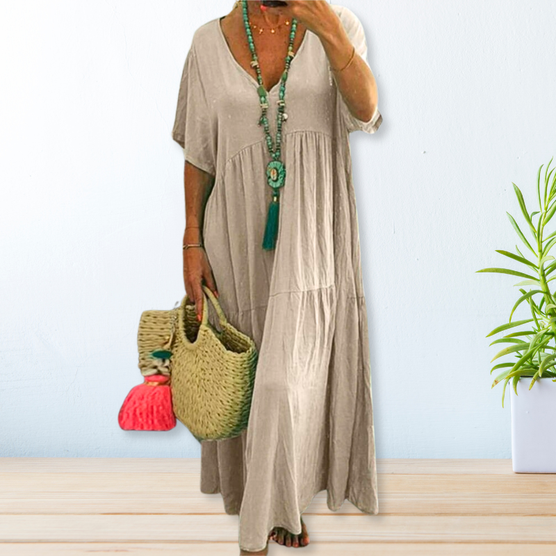 Maelis | Cotton-Linen Dress