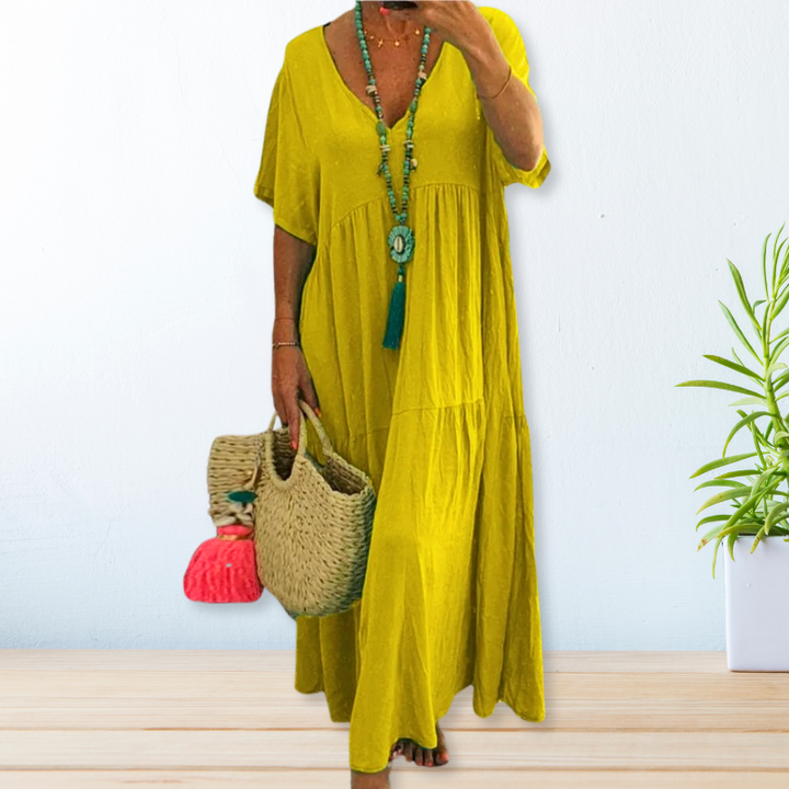 Maelis | Cotton-Linen Dress