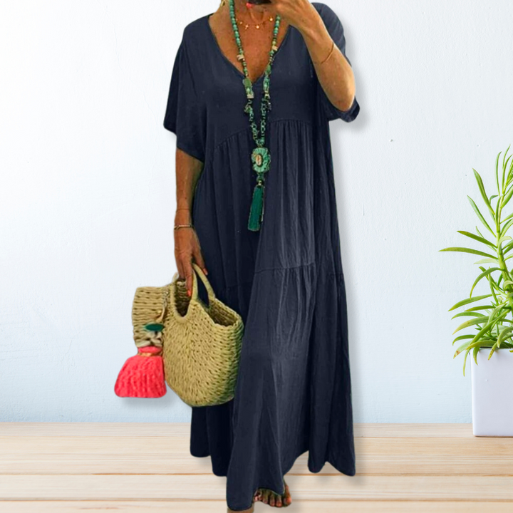 Maelis | Cotton-Linen Dress