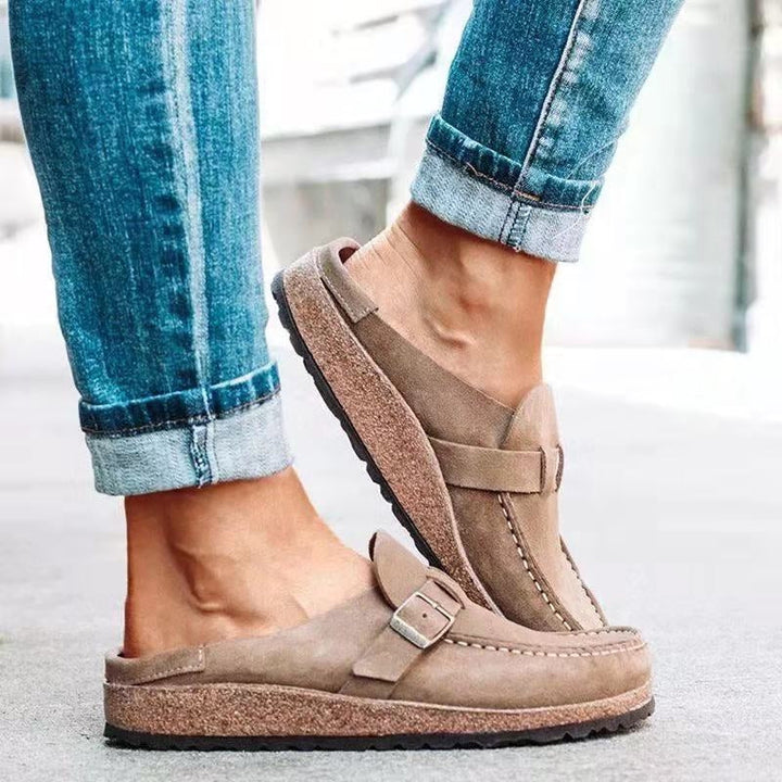 Lyra - Suede Orthopaedic Moccasins