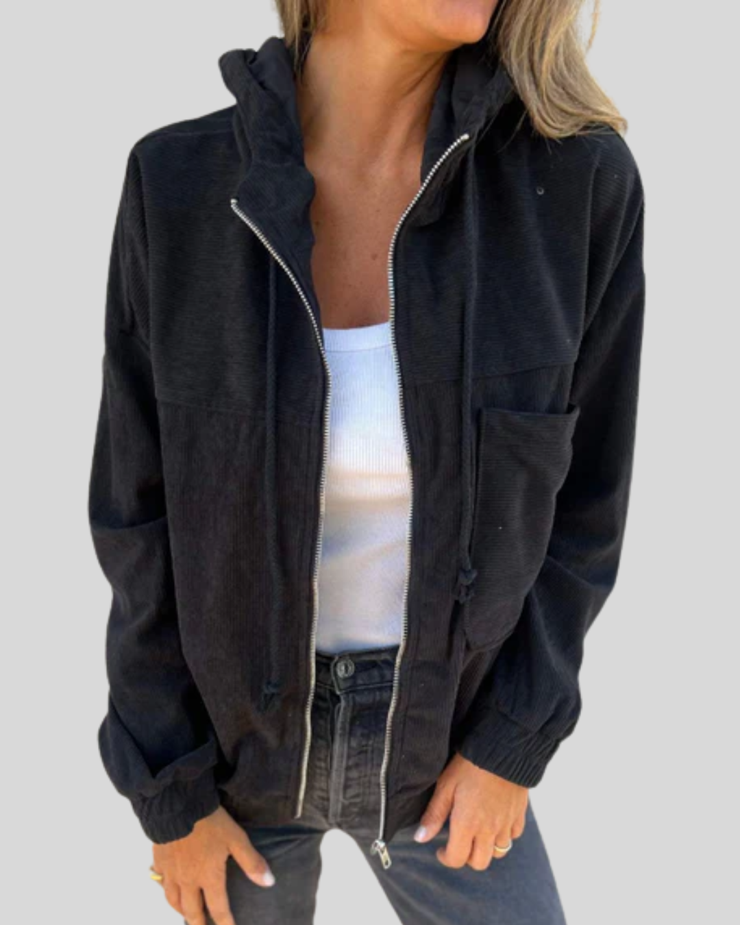 Mabel | Soft Zip-Up Gilet