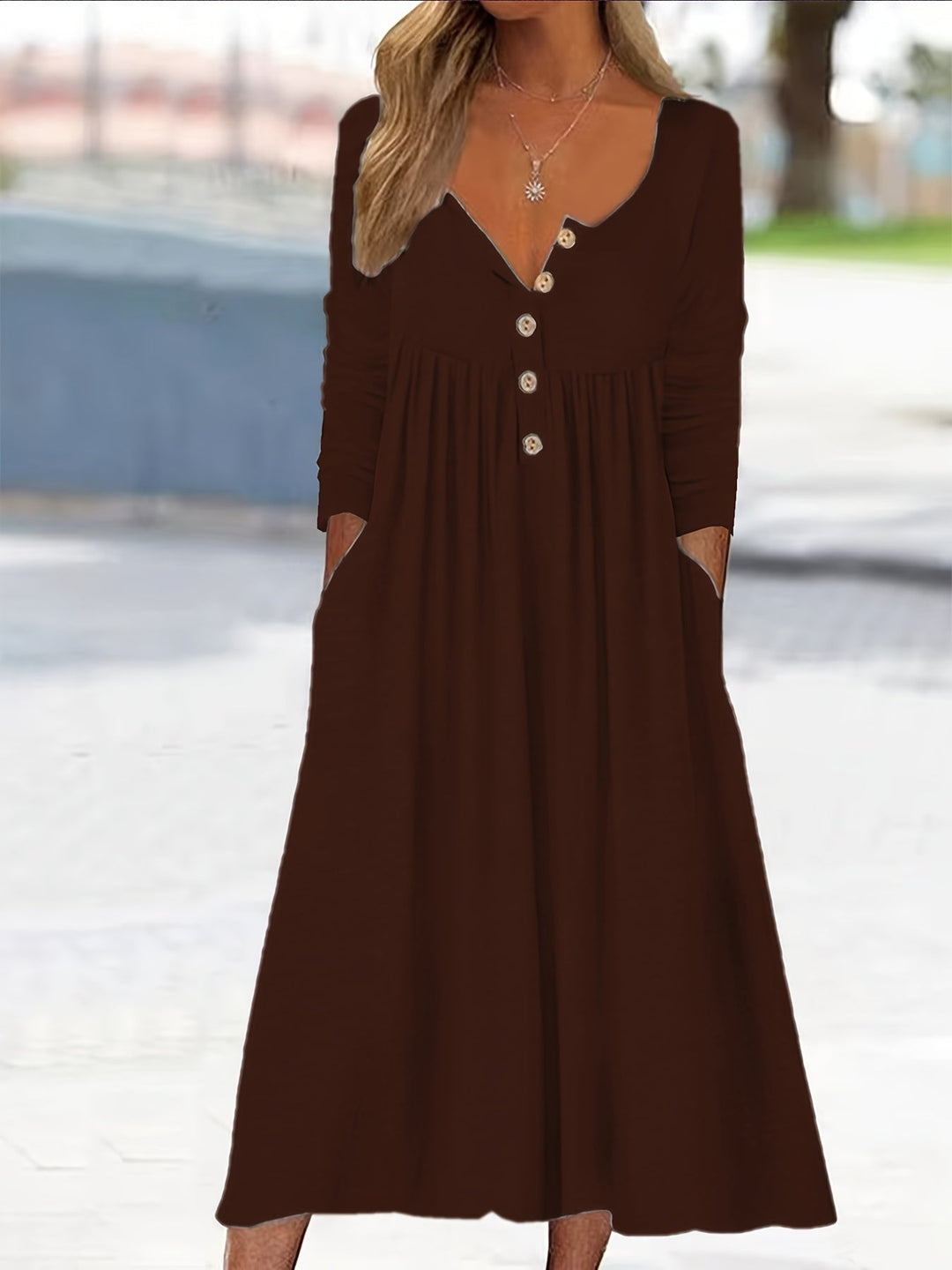 midi dress with buttons zara colour: cream-square-neck-a-line-midi-dress Linen Dress Reformation Desert Color:DUSTY Spring Outfits Prom Spring