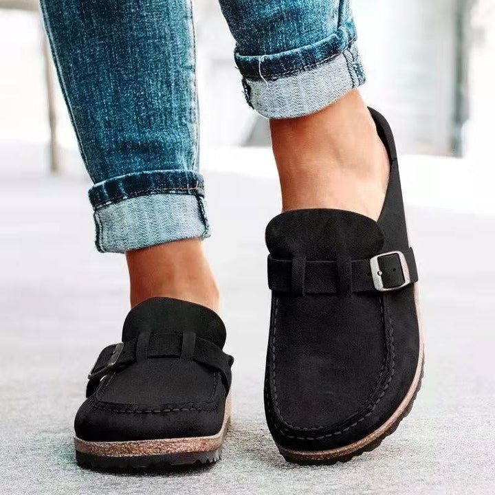 Lyra - Suede Orthopaedic Moccasins