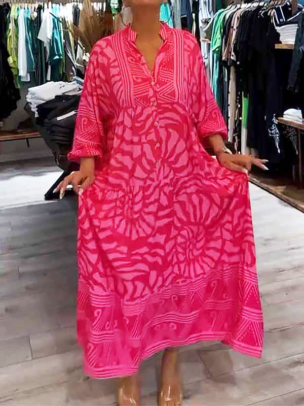 Carmilla - Vibrant Printed Dress