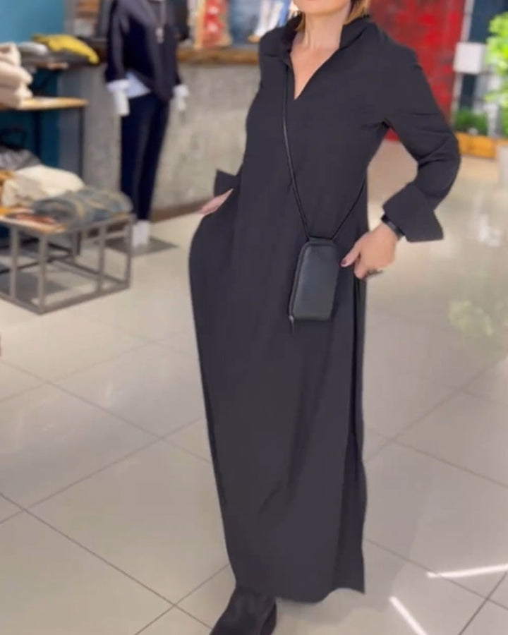 Sylvie - Wide-Cut Maxi Dress