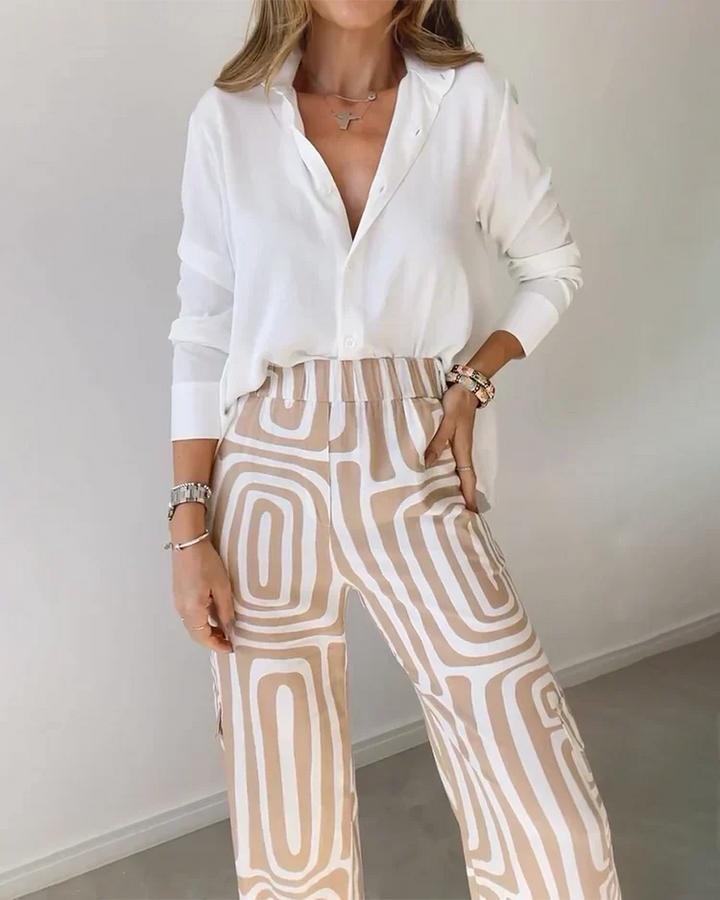 Lysa - Comfortable and Elegant Ensemble (FREE Belt)