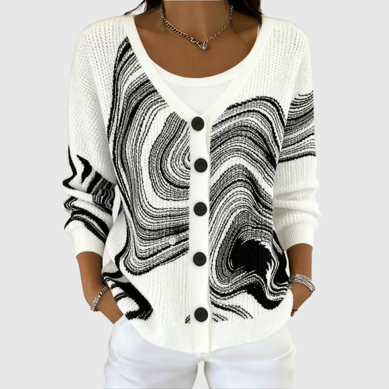 Comfortable Button Cardigan