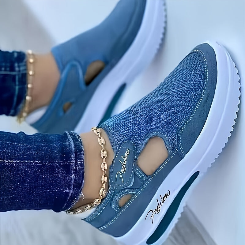Breathable Slip-On Trainers with a Stable Fit