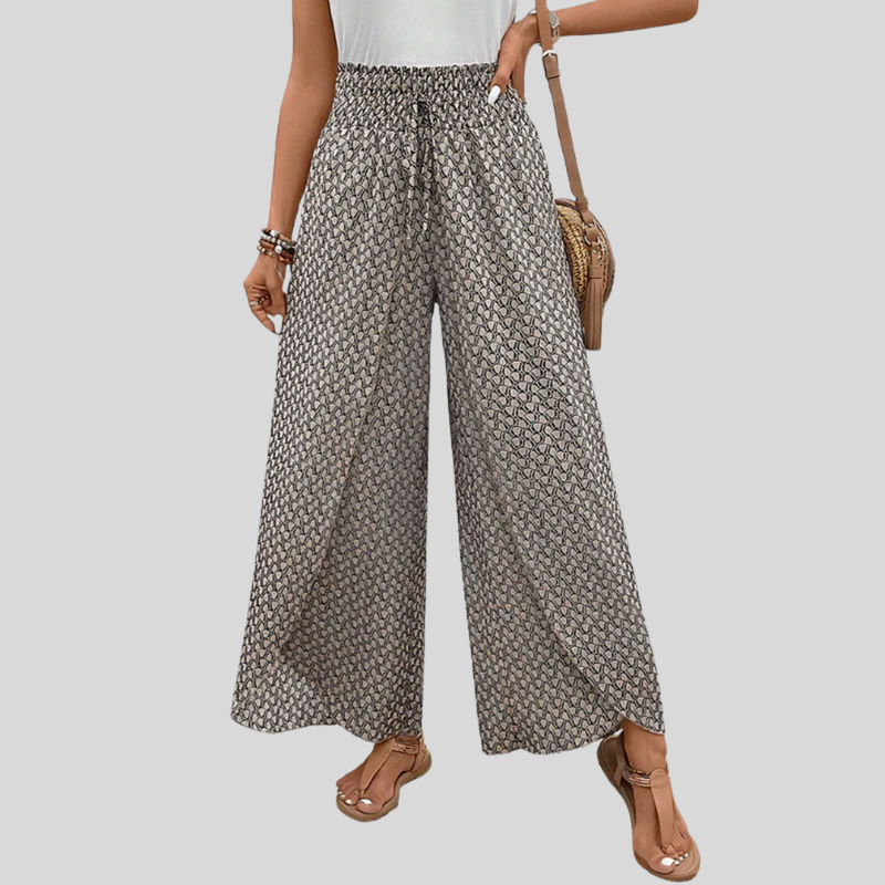 Sahara - Wide-Leg Relaxed Trousers