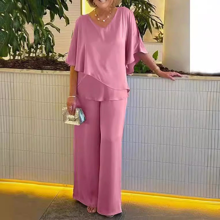 Martha - Effortless Wide-Leg Ensemble