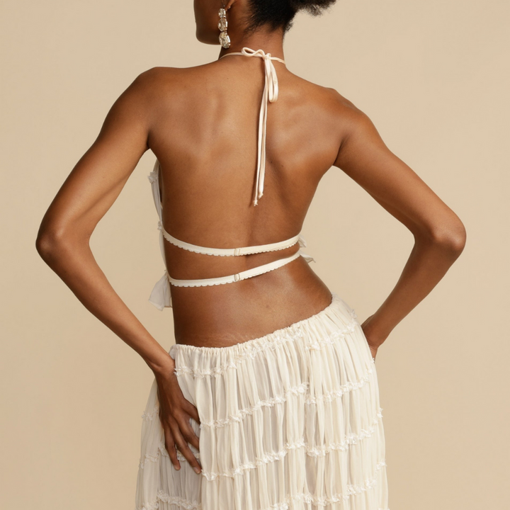 WENDY - Strappy Top and Skirt Set