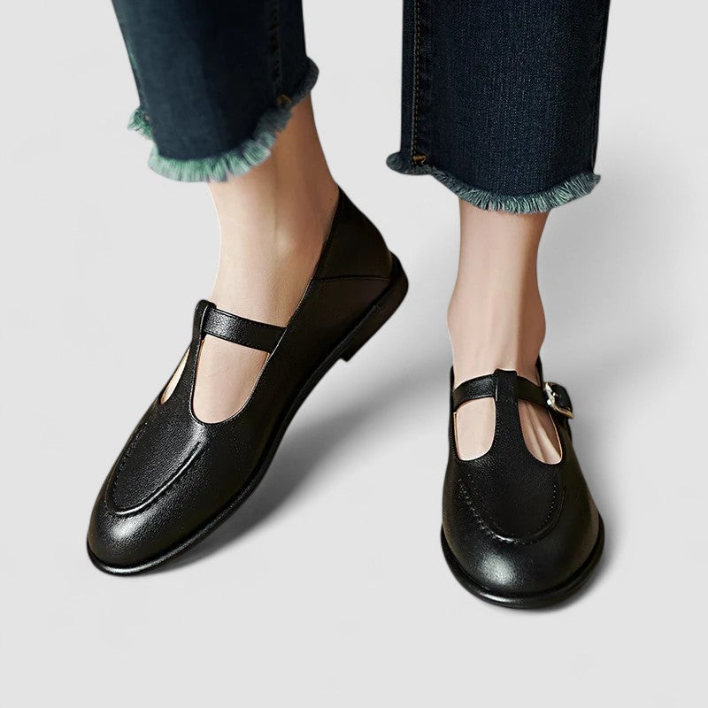 Ariyzzah | Orthopaedic Low-Heel Mary Jane Shoes