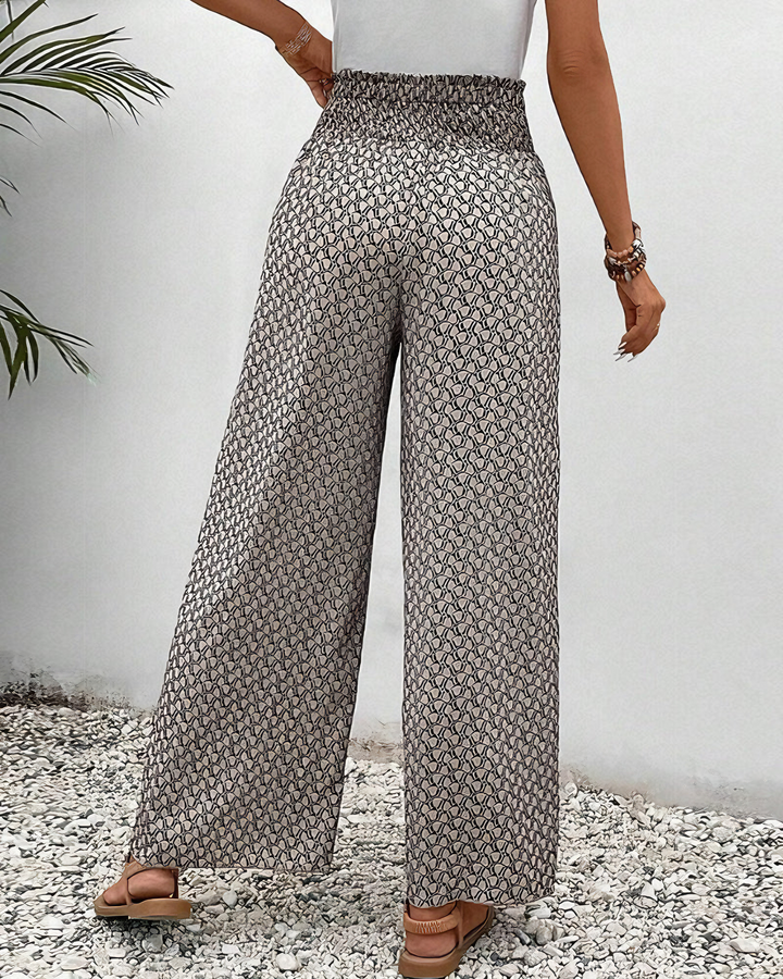 Sahara - Wide-Leg Relaxed Trousers