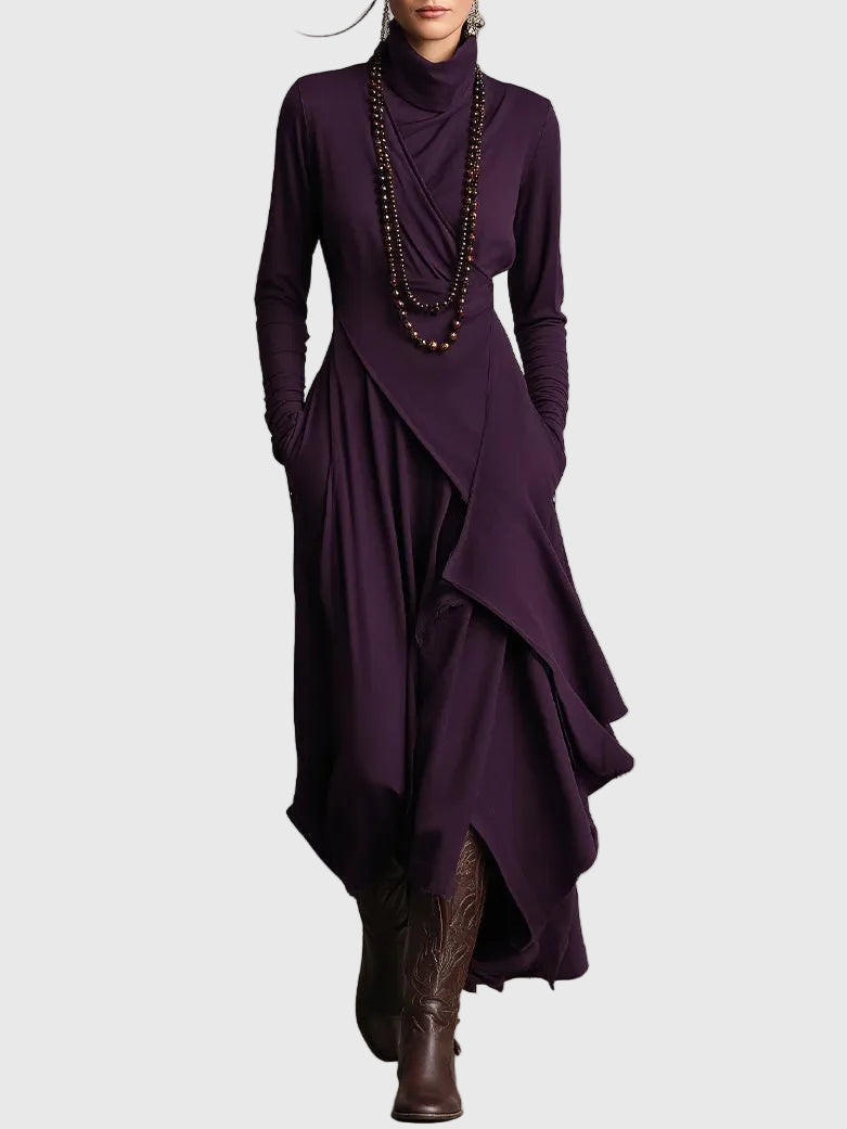 Violett | Pleated Maxi Dress