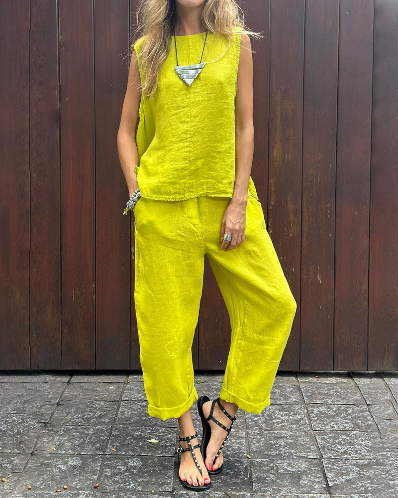 Zenneth - Casual Two-Piece Ensemble
