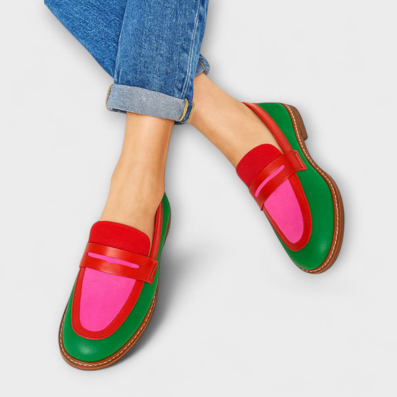 Nyla™ | Contrasting Casual Loafers