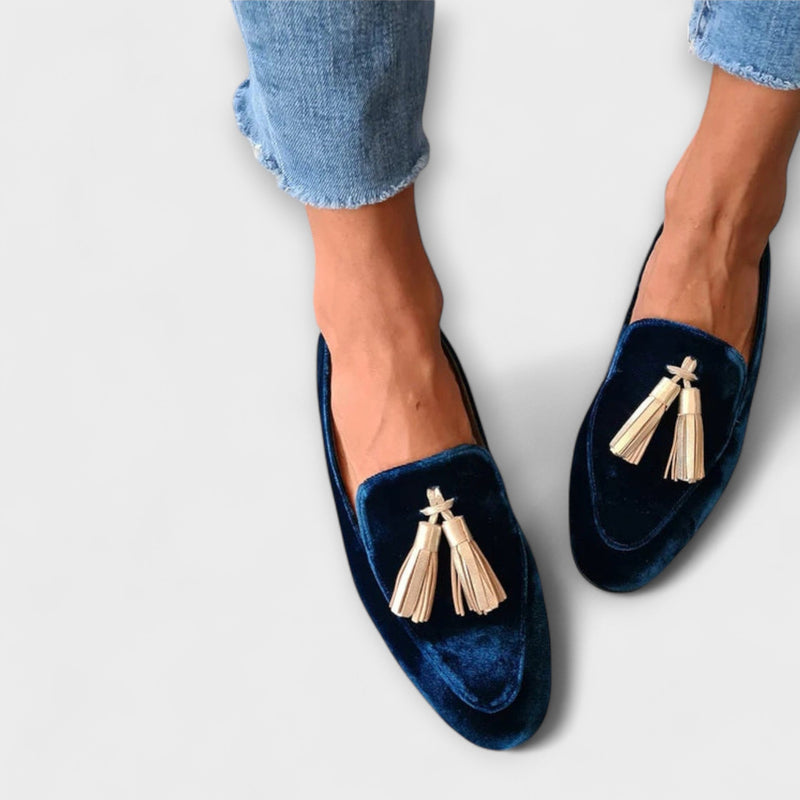 Quinnlyn™ | Vintage Loafers with Fringe