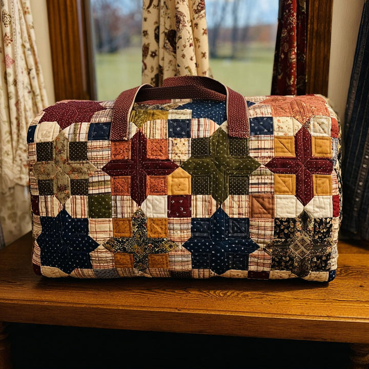 Star Spirit Quilted Duffle Bag