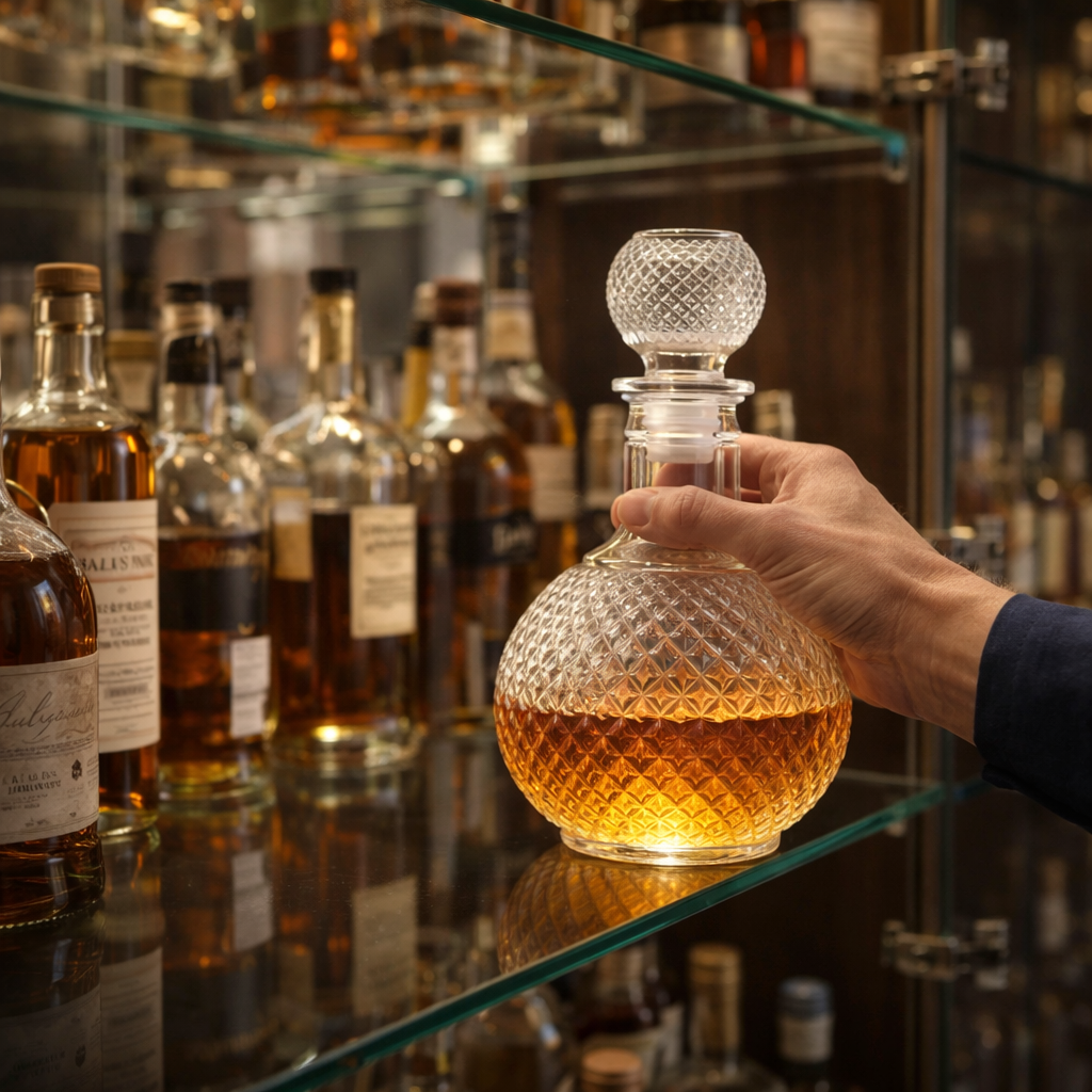 Whisky Decanter – Diamond Cut