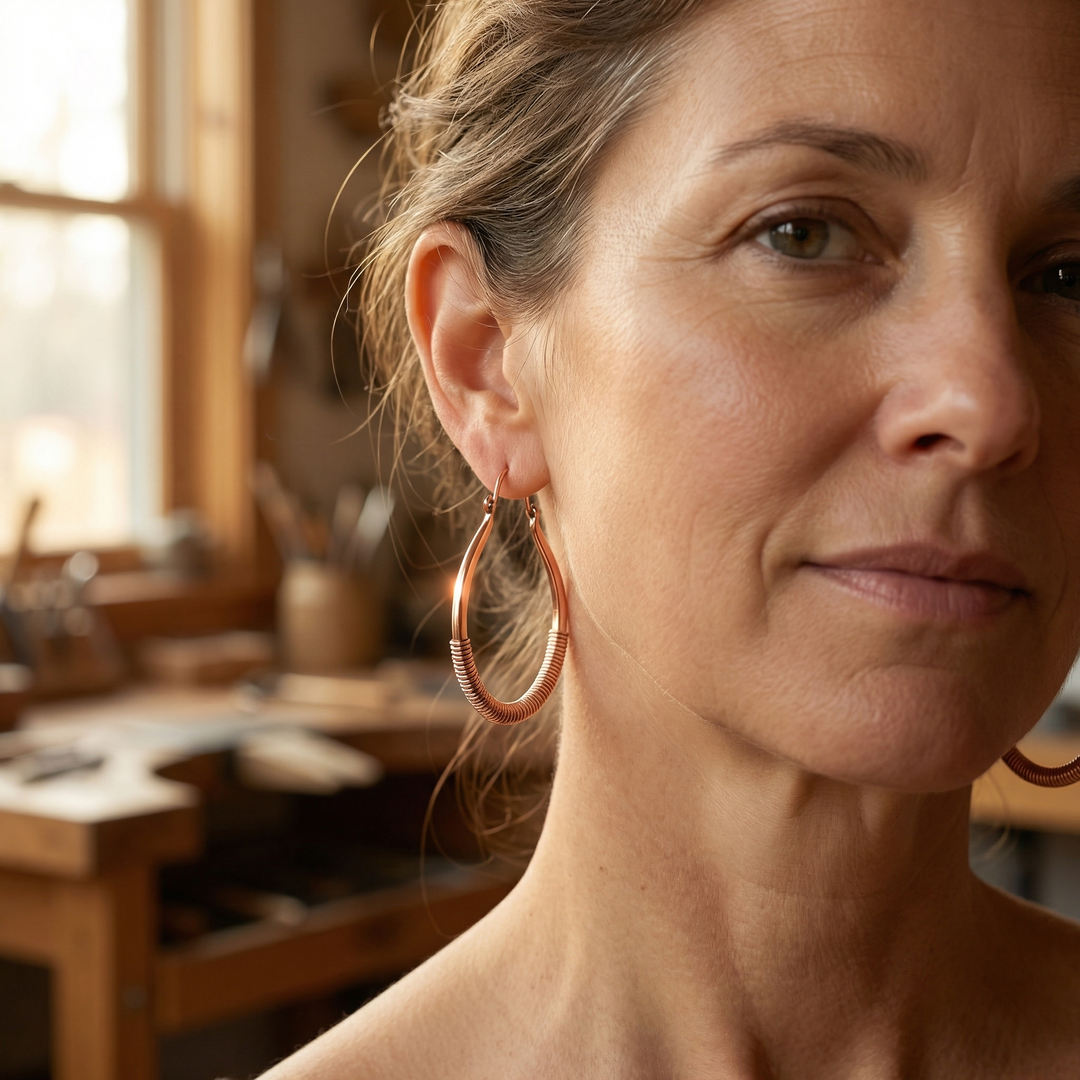 Copper Earrings Creek
