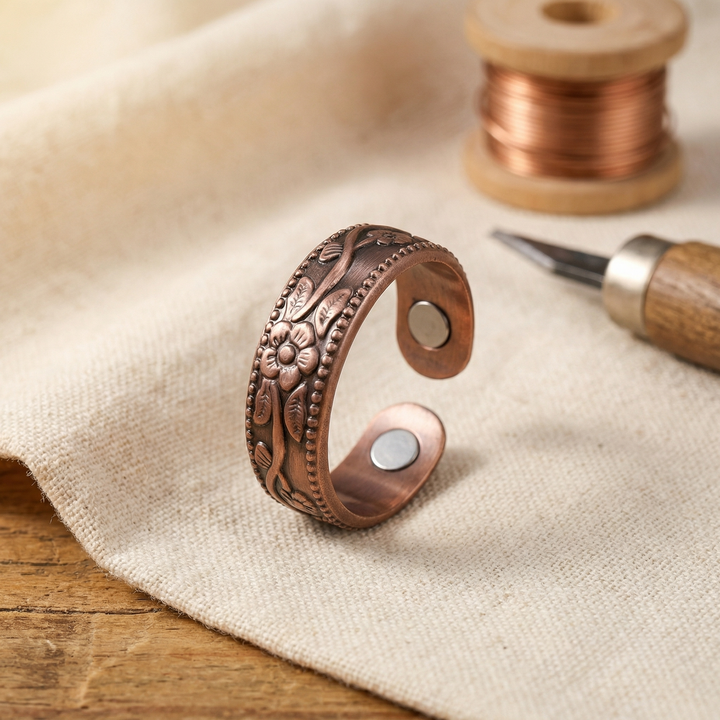 Petals Brass Ring