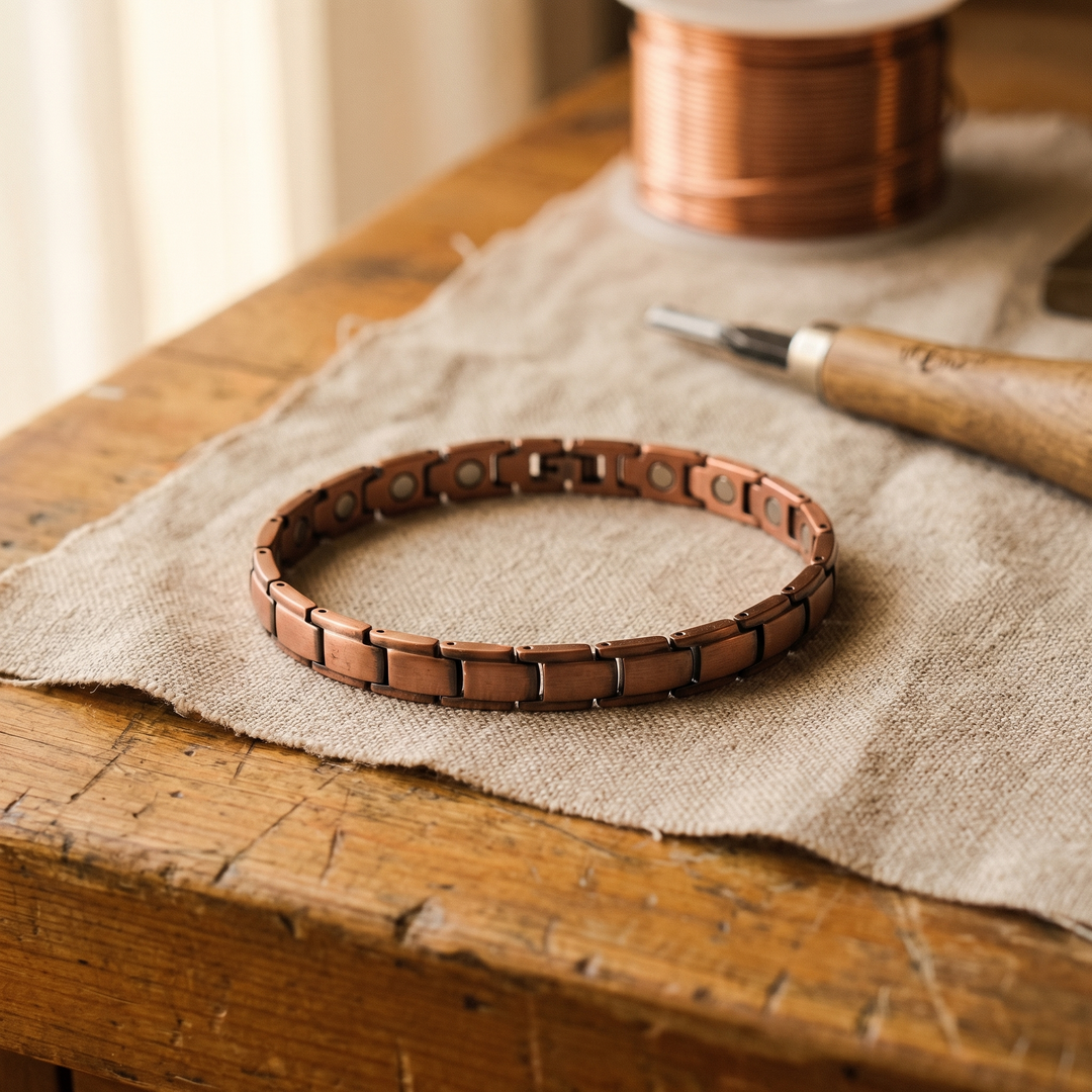 Coastal Copper Anklet