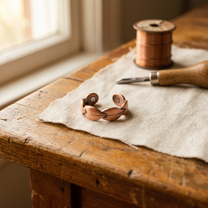 Workshop Copper Ring