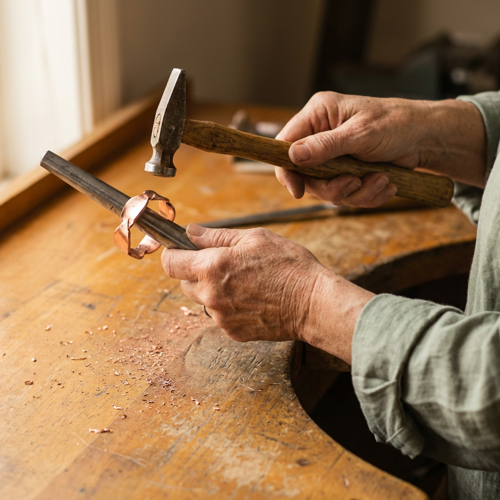 Workshop Copper Ring