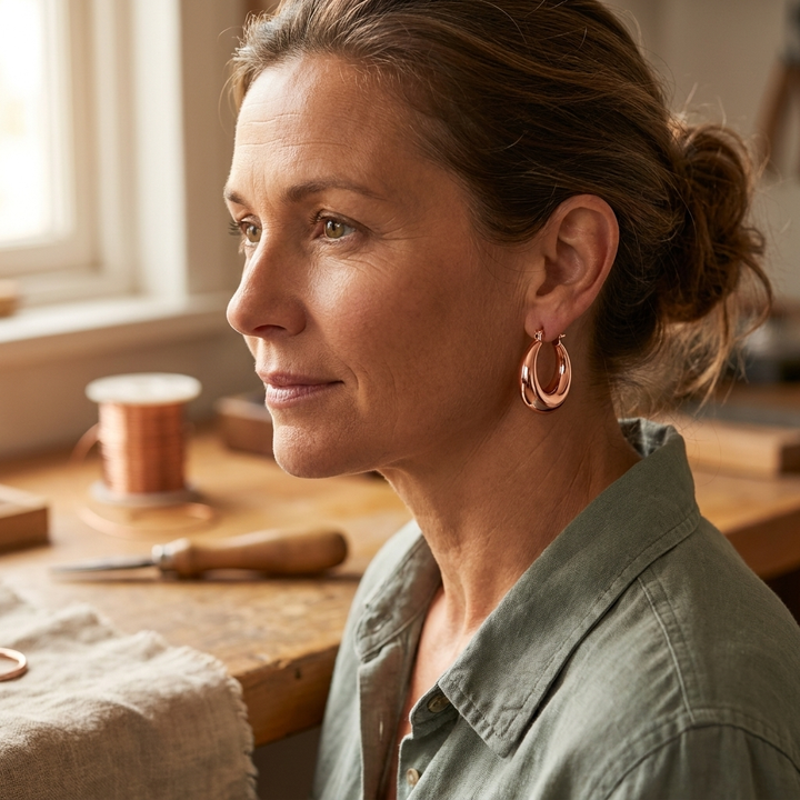 Copper Earrings