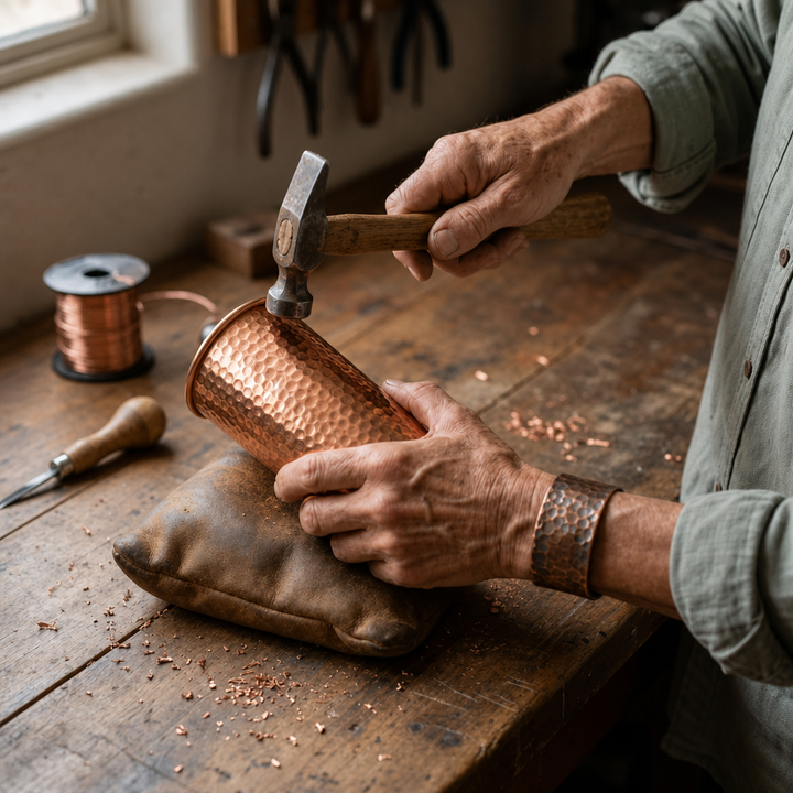 Pure Copper Glass