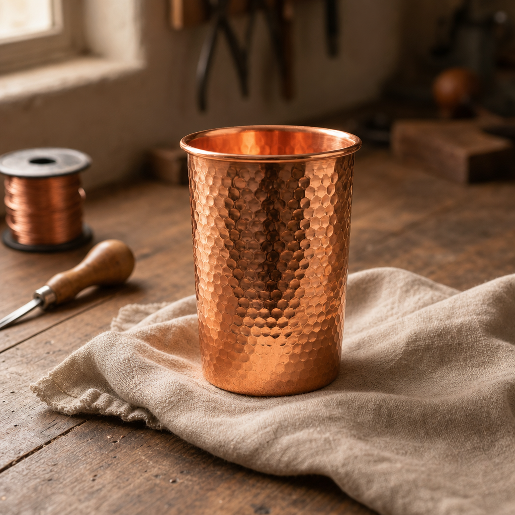Pure Copper Glass