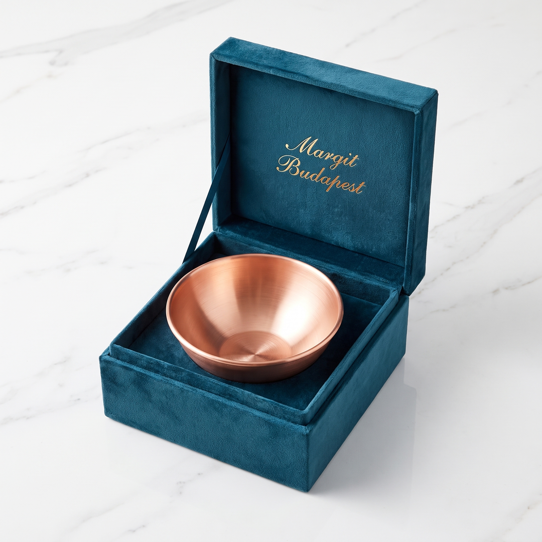 Hand-Hammered Copper Bowl