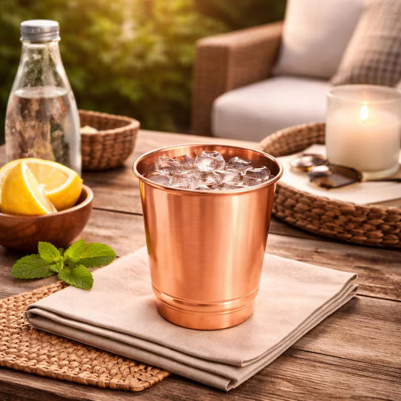 350 ml Striped Copper Tumbler