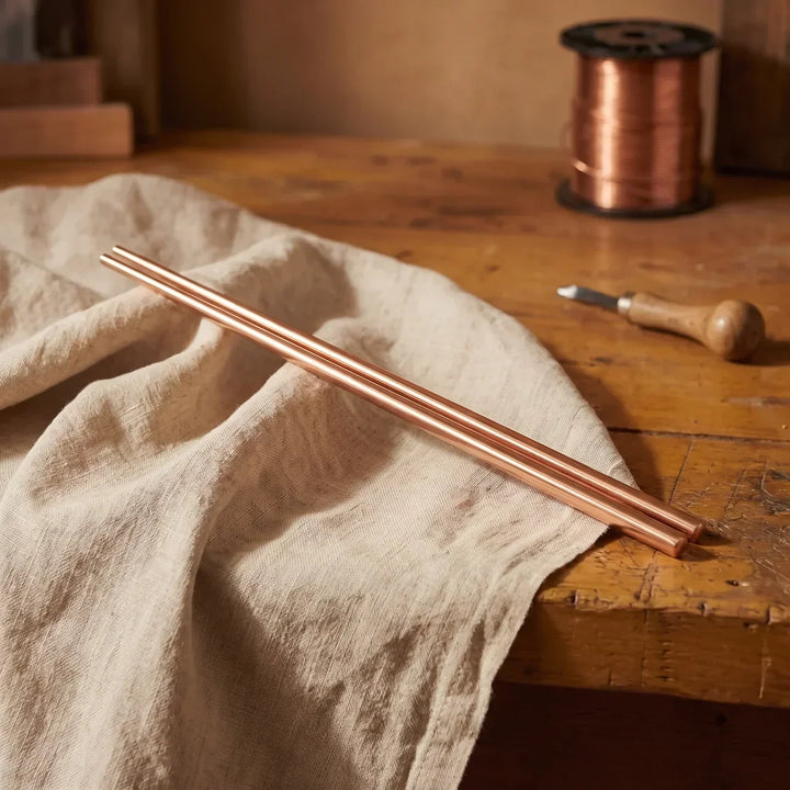 Hand-Hammered Copper Sticks