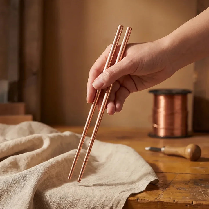 Hand-Hammered Copper Sticks