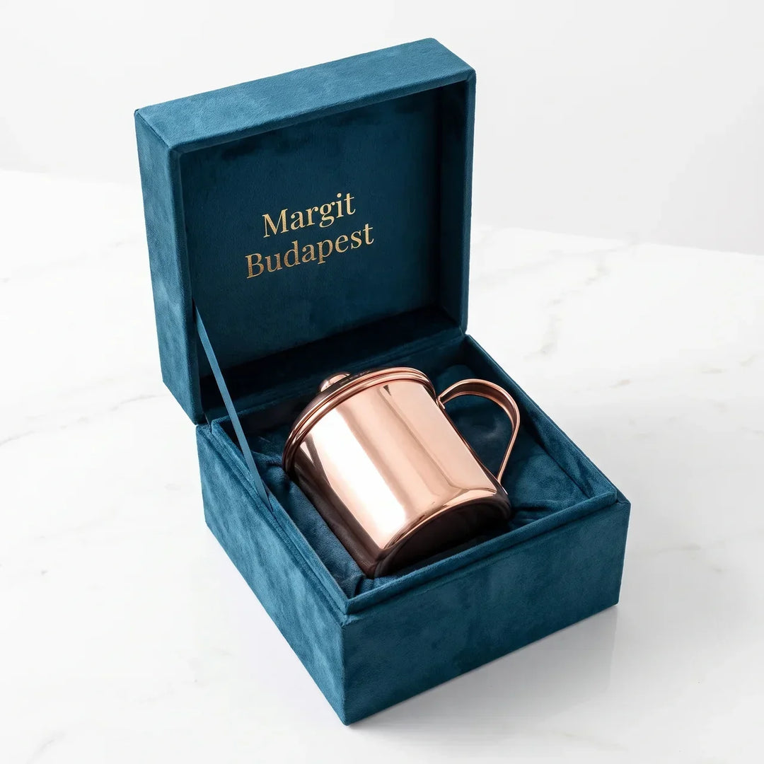 Hand-Hammered Copper Mug
