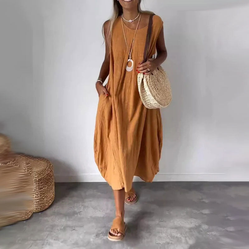 Amaris - Sleeveless Casual Dress